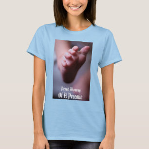 T-shirt Maman fière d'un Preemie