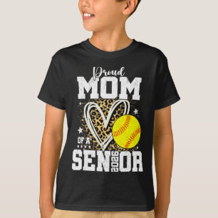 T-shirt Maman fière d'une senior de 2026 Softll remise des