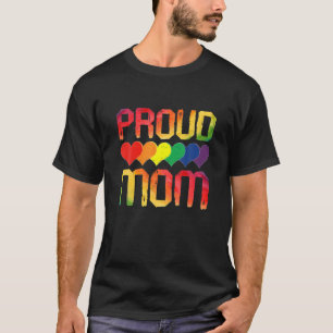 T-shirt Maman fière queer LGBTQ Mois de la fierté gay Drap