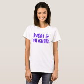 T-shirt Maman & Fille - Incassable Bond (Devant entier)