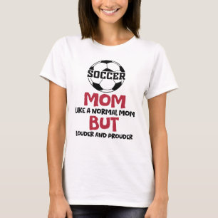 T-shirt Maman foot, Match de foot du jour de match