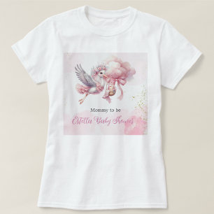 T-shirt « Maman future » pour baby shower avec une