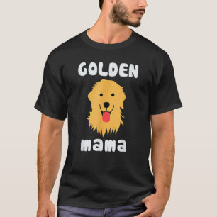 T-shirt Maman Golden Retriever Propriétaire d'animal Mère