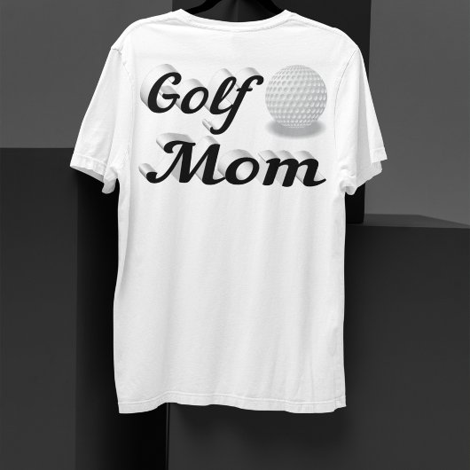T-shirt maman golf