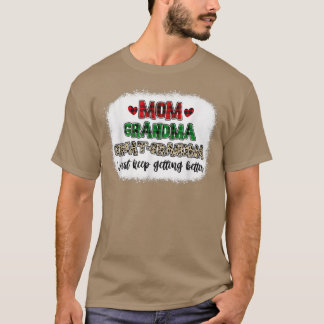 T-shirt Maman grand-mère grand grand-mère je continue à ob