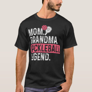 T-shirt Maman Grand-mère Légende de Pickleball Joueuse Fun