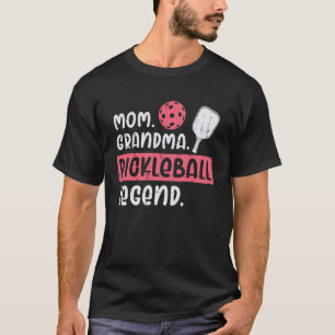 T-shirt Maman Grand-mère Légende de Pickleball Pickle Ball