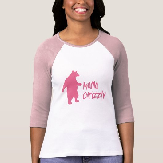 T-shirt Maman Grizzly (Devant)
