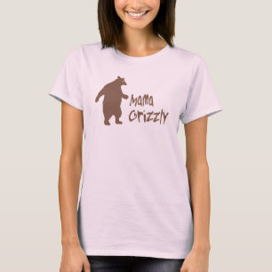 T-shirt Maman Grizzly