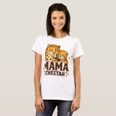 T-shirt Maman Guépard (Devant entier)