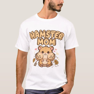 T-shirt Maman Hamster Kawaii