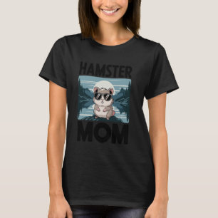 T-shirt Maman Hamster Rongeur Animal De Compagnie Amoureux