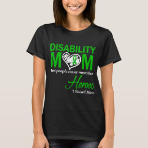 T-shirt Maman Handicap J'ai Élevé Le Mien