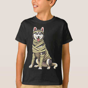 T-shirt Maman Husky Mignonne Amateur de Chien Drôle Hallow
