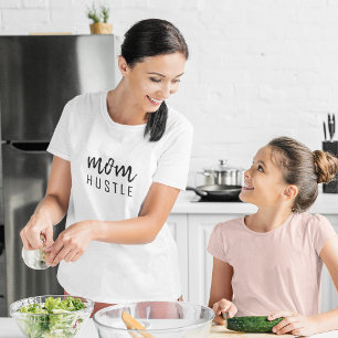 T-shirt Maman Hustle   Fête des Mères Moderne Design