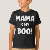 T-shirt Maman Is My Boo - Halloween badine des costumes (Devant)
