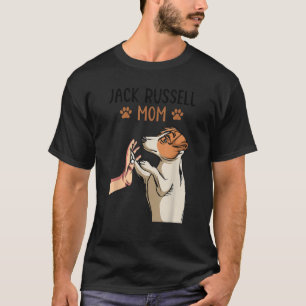 T-shirt Maman Jack Russell Terrier Mignon Chien Maman Drôl