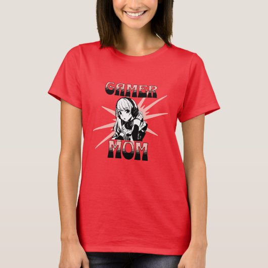 T-shirt Maman Joueuse | Jeux vidéo (Devant)