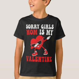 T-shirt Maman Jour Garçons Enfants Désolé Filles Maman Est