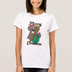 T-shirt Maman Koala de Noël
