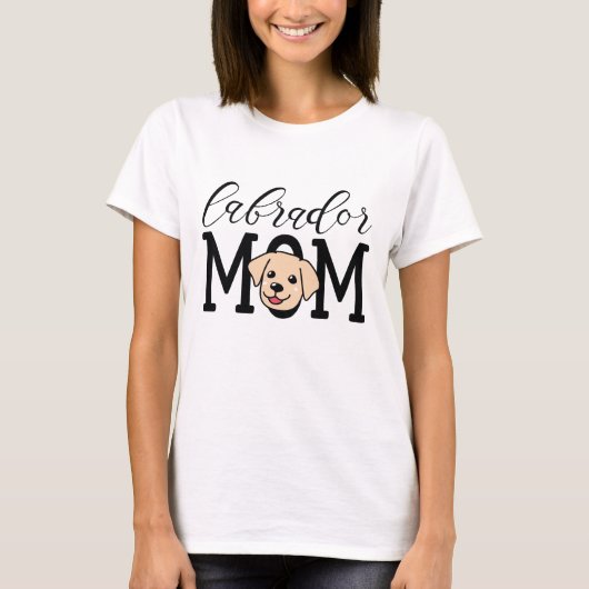 T-shirt Maman Labrador (Devant)
