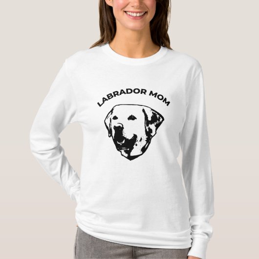 T-shirt maman Labrador (Devant)