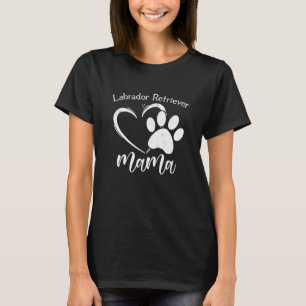 T-shirt Maman Labrador Retriever Chien Animaux Familier La