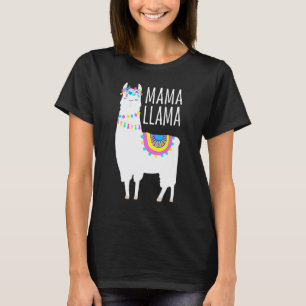 T-shirt Maman Lama Drôle pour Femmes