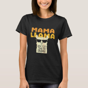 T-shirt Maman lama féminine pour une mère sans drame