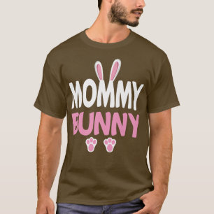 T-shirt Maman Lapin de Pâques mignonne Famille Matching Ma