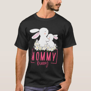 T-shirt Maman lapin drôle de Pâques mère maman maman femme