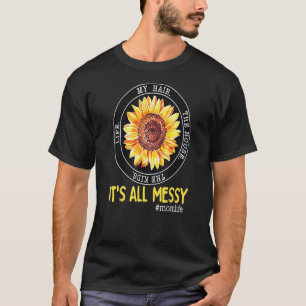T-shirt Maman Life Sunflower