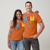 T-shirt Maman maître constructeur briques de construction (Unisexe)
