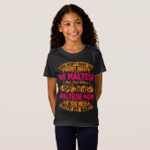 T-Shirt Maman Maltaise folle (Devant entier)