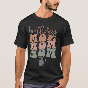 T-shirt Maman Maman 3e anniversaire Vintage Troisième Anni