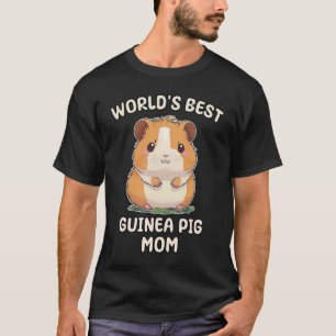 T-shirt Maman maman cochon, la meilleure maman guinéenne d
