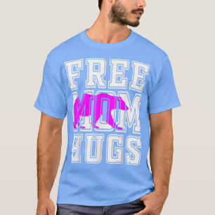 T-shirt Maman maman Gratuite Accrocs Ours Rose