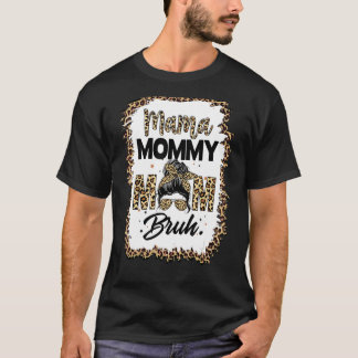 T-shirt Maman Maman Maman Maman Bruh Maman Et Moi Garçon M