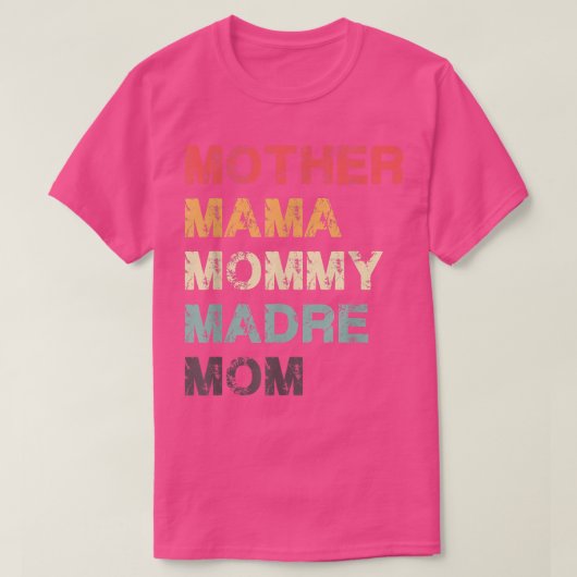 T-shirt Maman maman maman maman maman maman maman maman ma (Design devant)