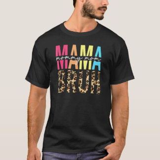 T-shirt Maman Maman Maman Maman Mères Fête Garçon Maman Vi