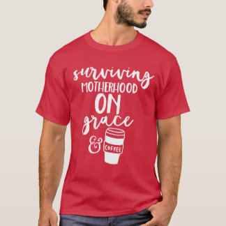 T-shirt Maman maman maman maman Survie de la maternité Gra
