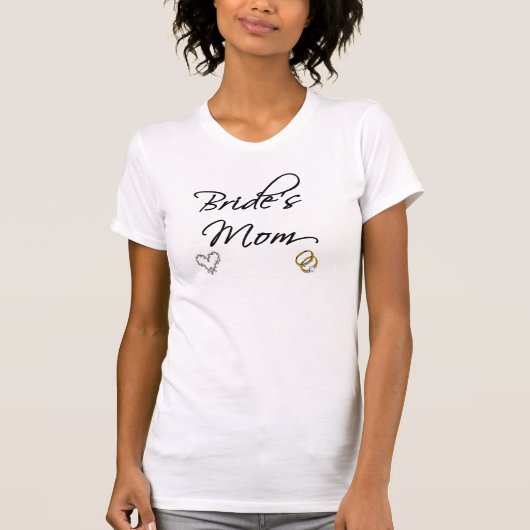 T-shirt maman mariée (Devant)