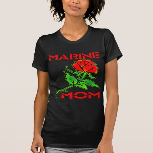 T-shirt Maman marine (Devant)