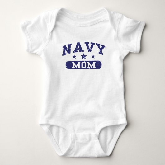T-shirt Maman marine (Devant)