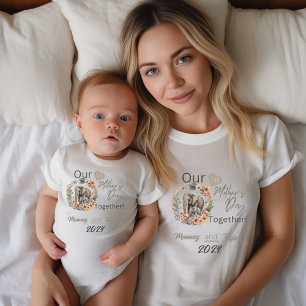 T-shirt Maman Matatching Elephant Our FirstMother's dayTog