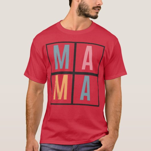 T-shirt Maman mère amies (Devant)