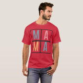 T-shirt Maman mère amies (Devant entier)