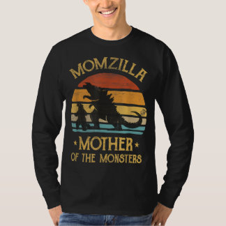 T-shirt Maman Mère Des Monstres Femmes Halloween Noël M