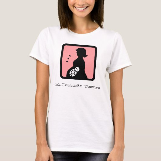 T-shirt Maman, MI Pequeo Tesoro (Devant)