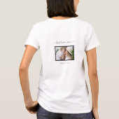 T-shirt Maman mignon script moderne cadeau photo (Dos)